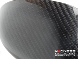 FIAT 500 Mirror Covers - Carbon Fiber 